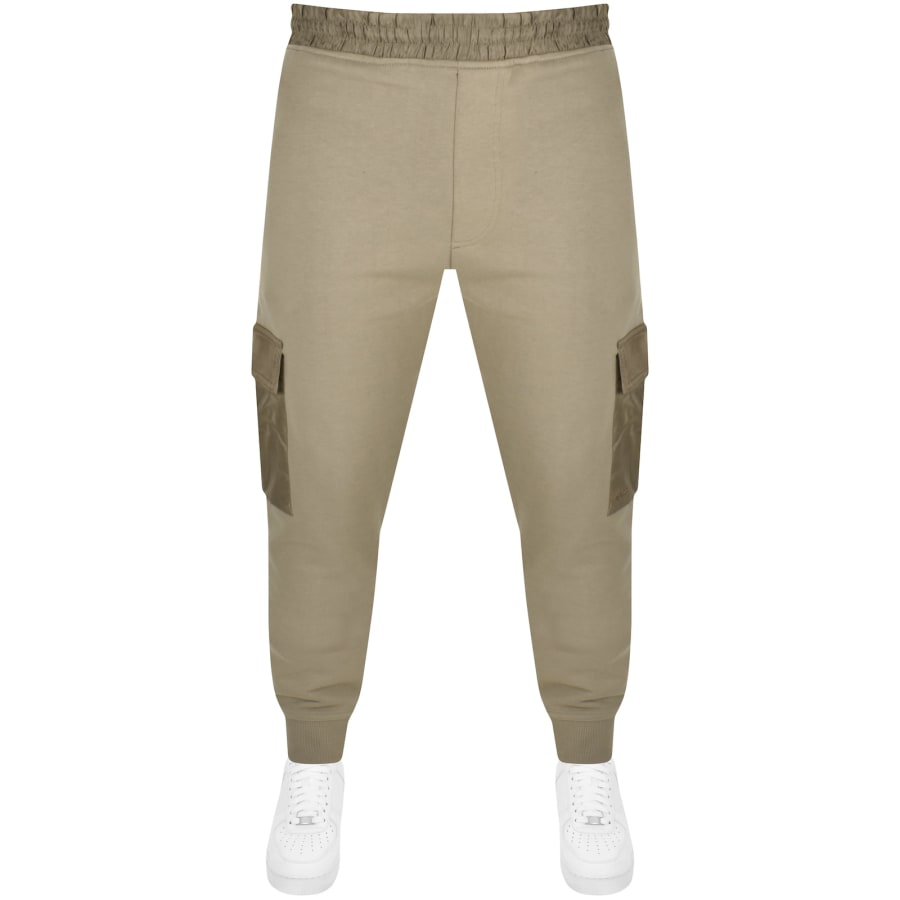 Khaki jogging bottoms outlet